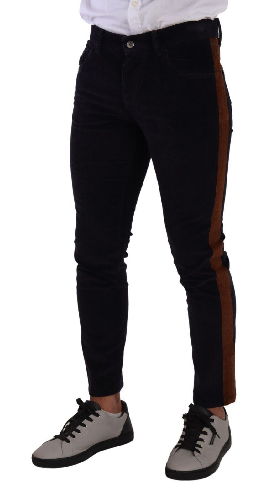 Dolce &amp; Gabbana Eleganter Slim Fit Denim für den modernen Mann