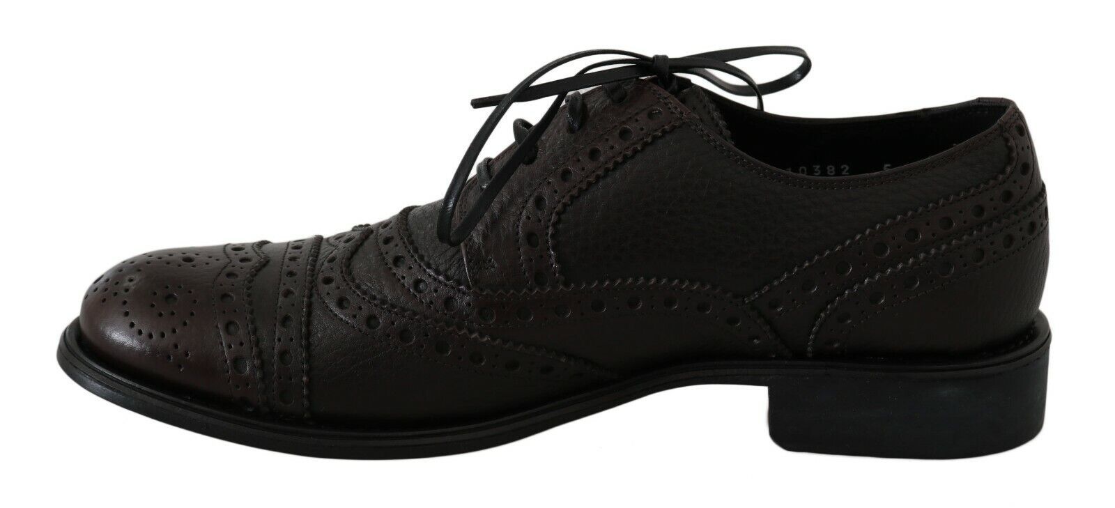 Dolce &amp; Gabbana – Elegante Derby-Abendschuhe mit Flügelkappe