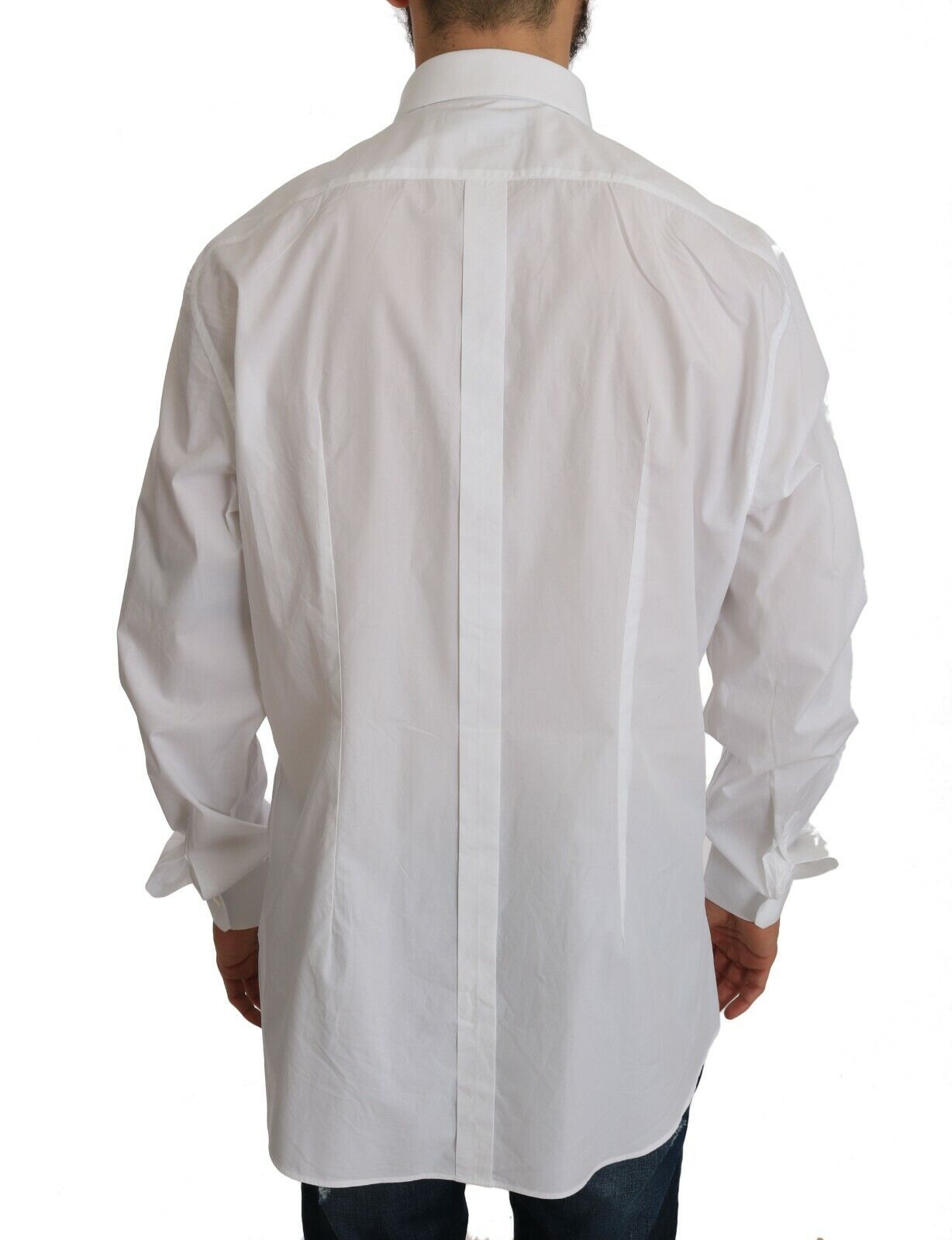 Dolce &amp; Gabbana – Exklusives, weißes, formelles Slim-Fit-Hemd