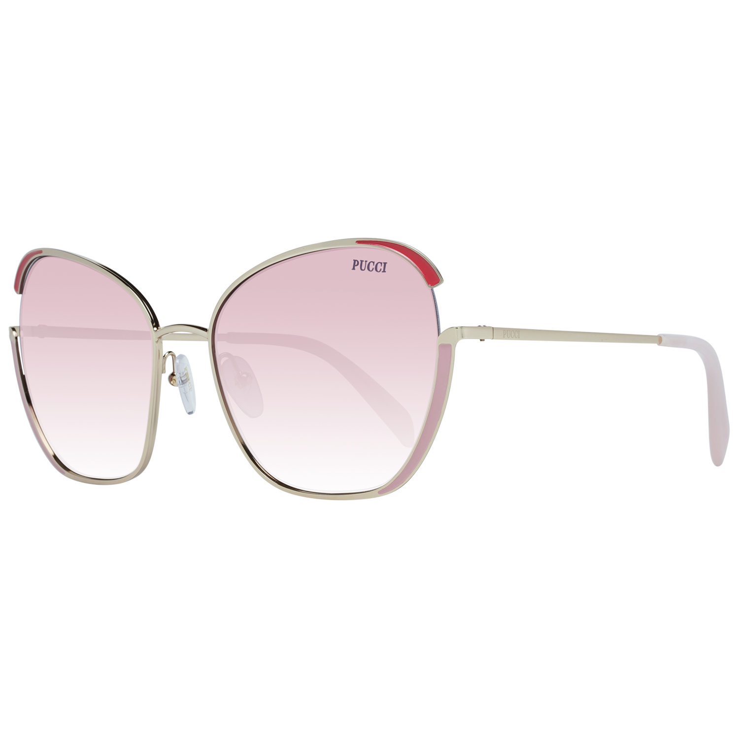 Emilio Pucci Gold Damen Sonnenbrille