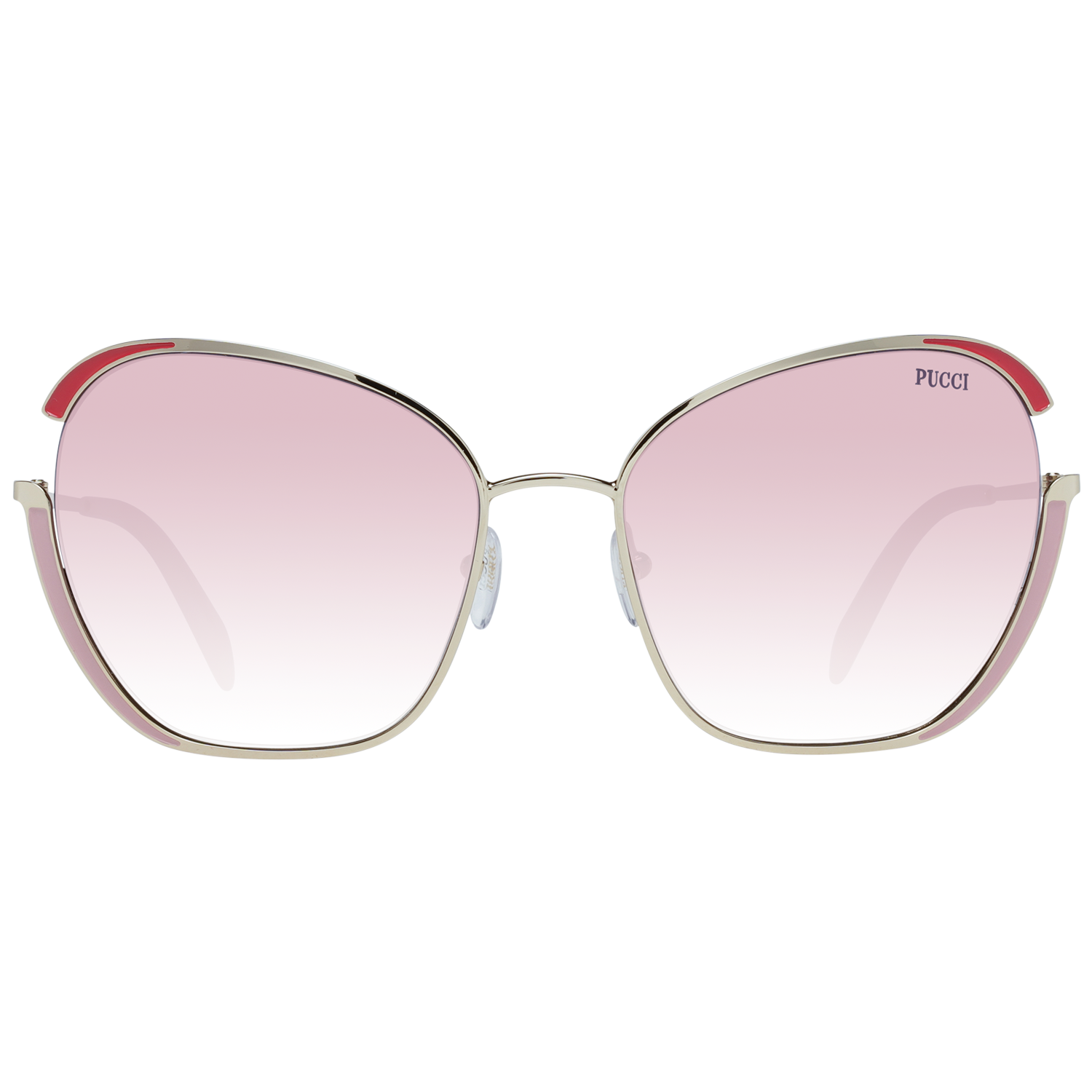 Emilio Pucci Gold Damen Sonnenbrille