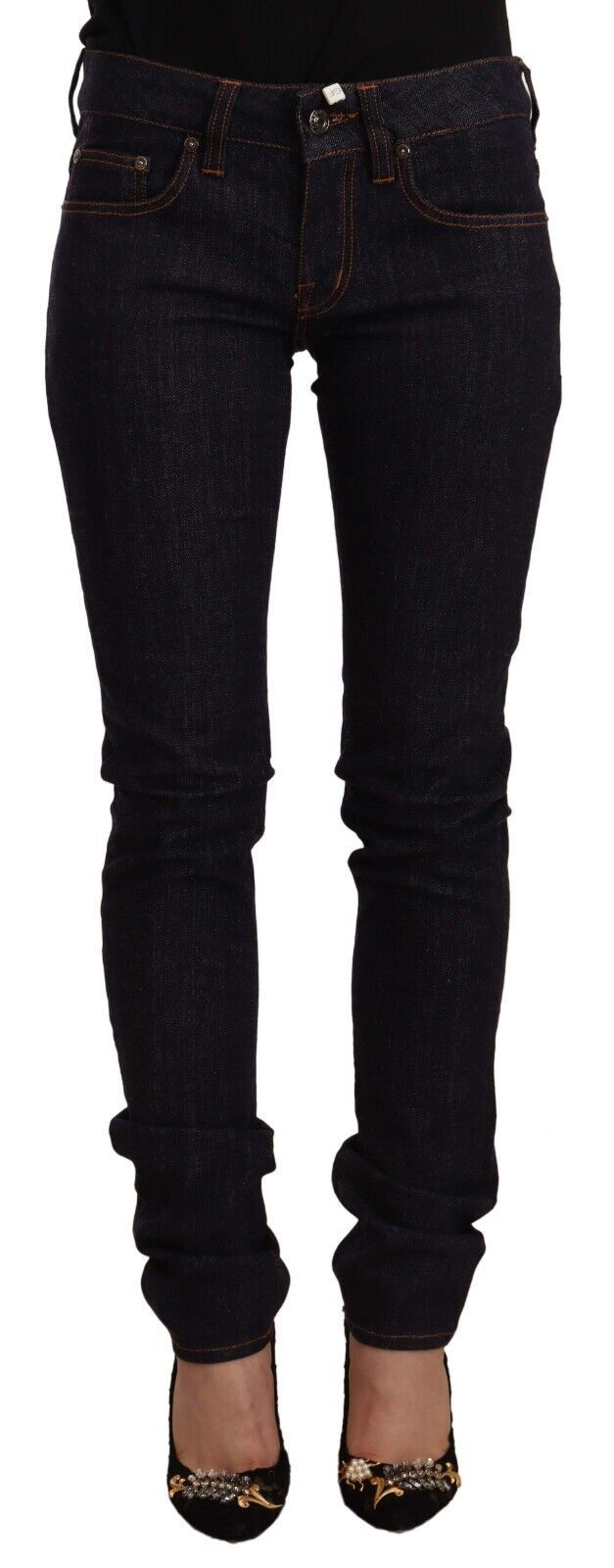 GF Ferre Chic – Schwarze Slim-Fit-Designerjeans