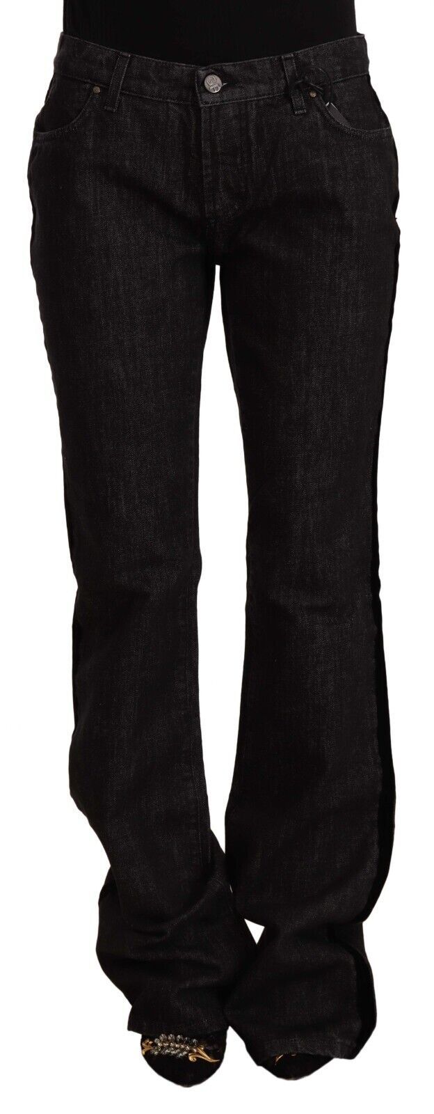 GF Ferre – Elegante Designer-Bootcut-Jeans mit mittlerer Taille