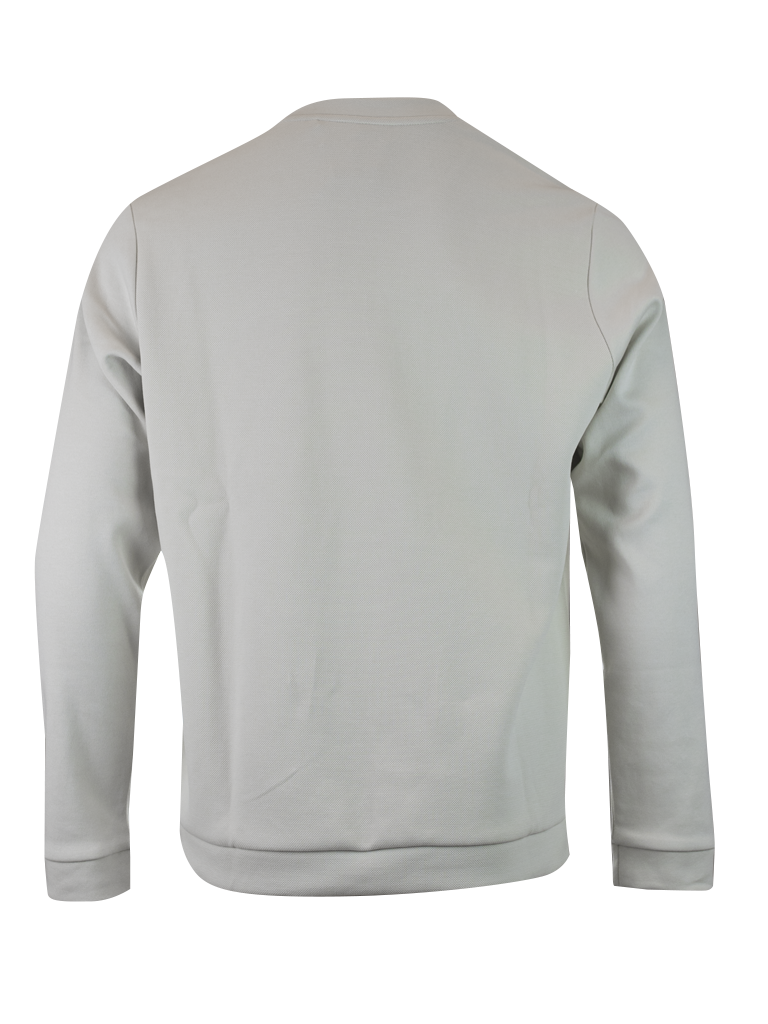 Hanorac elegant din bumbac bej Hugo Boss
