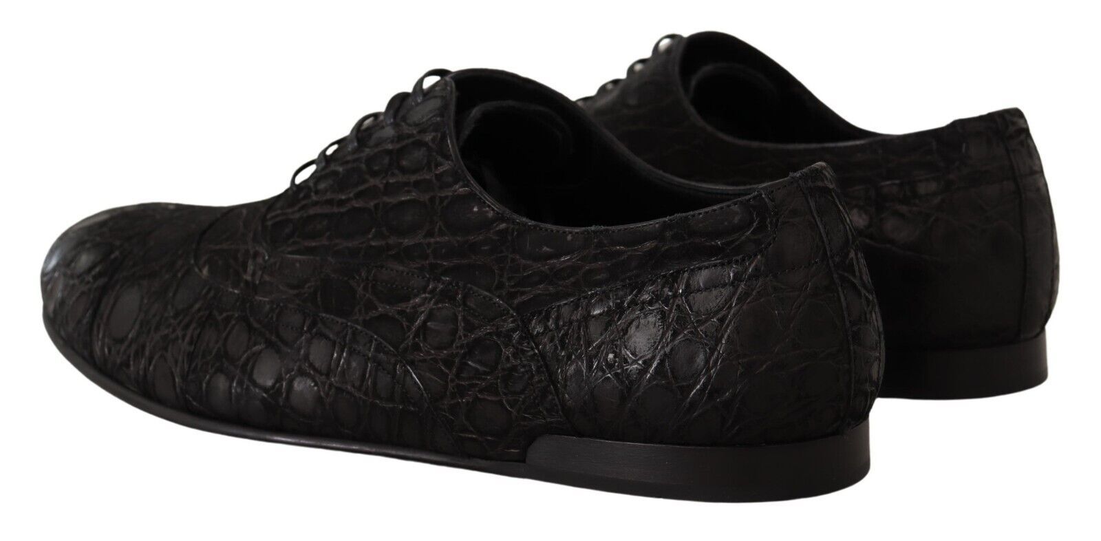 Dolce &amp; Gabbana Elegante Oxford-Schuhe aus exotischem Leder