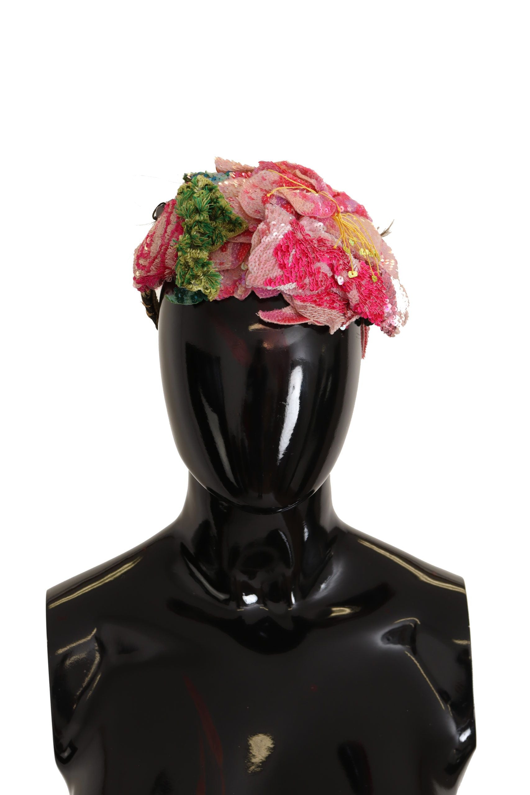 Bentiță Dolce &amp; Gabbana cu diademă și paiete multicolore