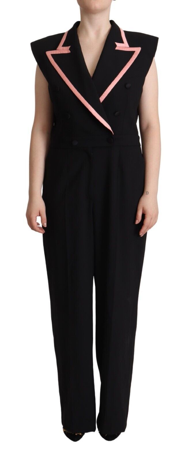 Salopă elegantă fără mâneci din amestec de lână Dolce &amp; Gabbana