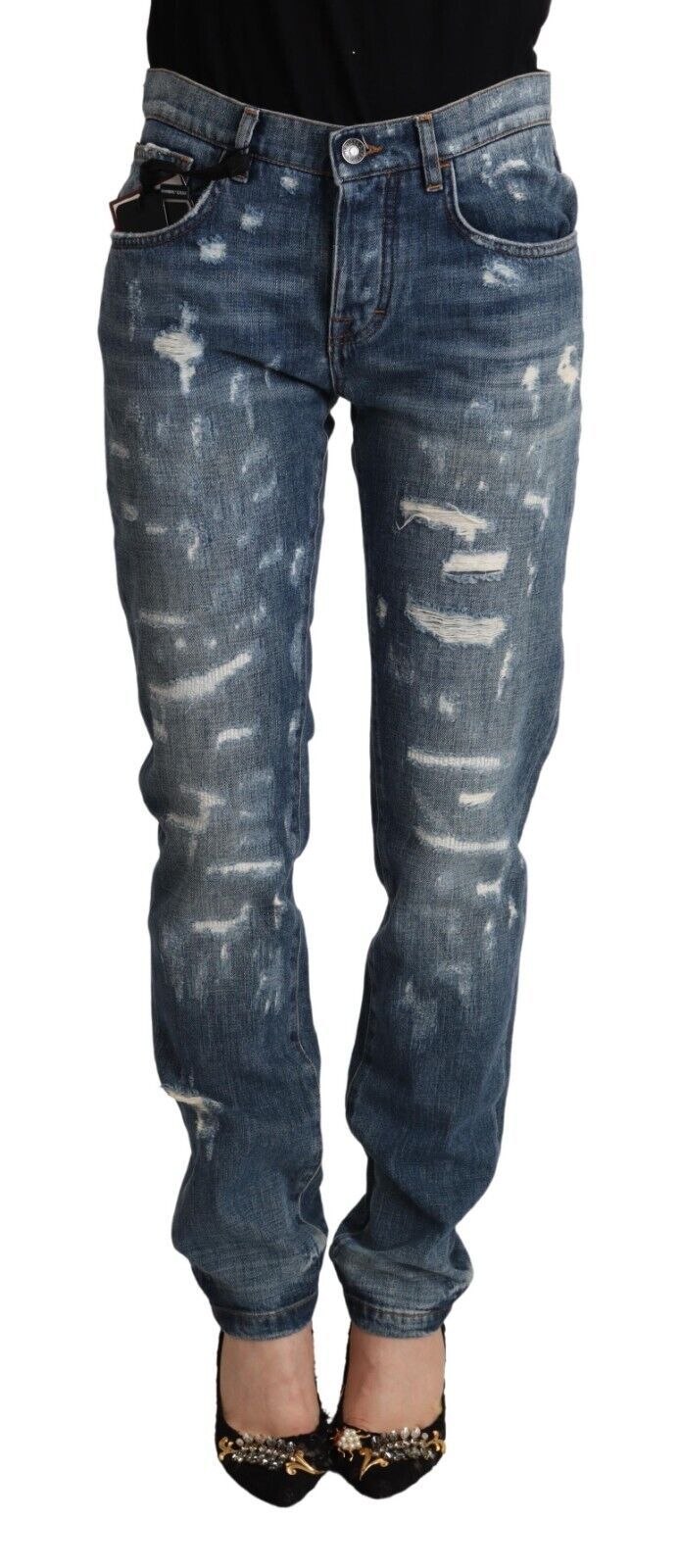 Dolce &amp; Gabbana Elegante Skinny-Jeans für die moderne Frau