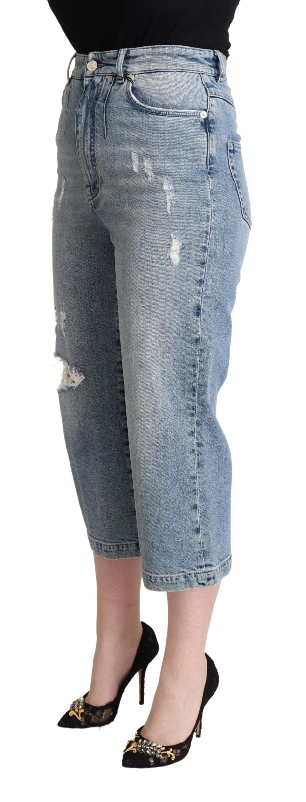 Dolce &amp; Gabbana Schicke Capri-Cropped-Jeans