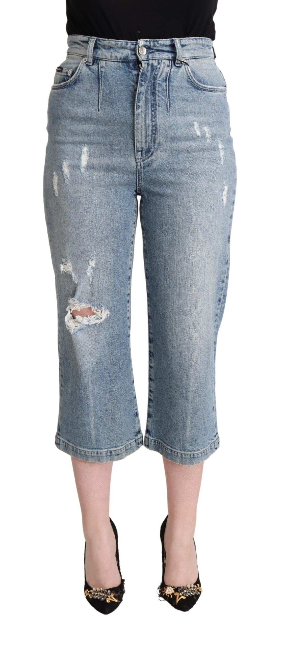Dolce &amp; Gabbana Schicke Capri-Cropped-Jeans
