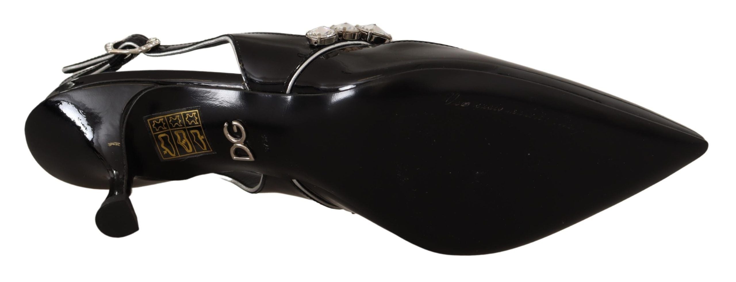 Dolce &amp; Gabbana Elegante Slingback-Pumps mit Kristallen