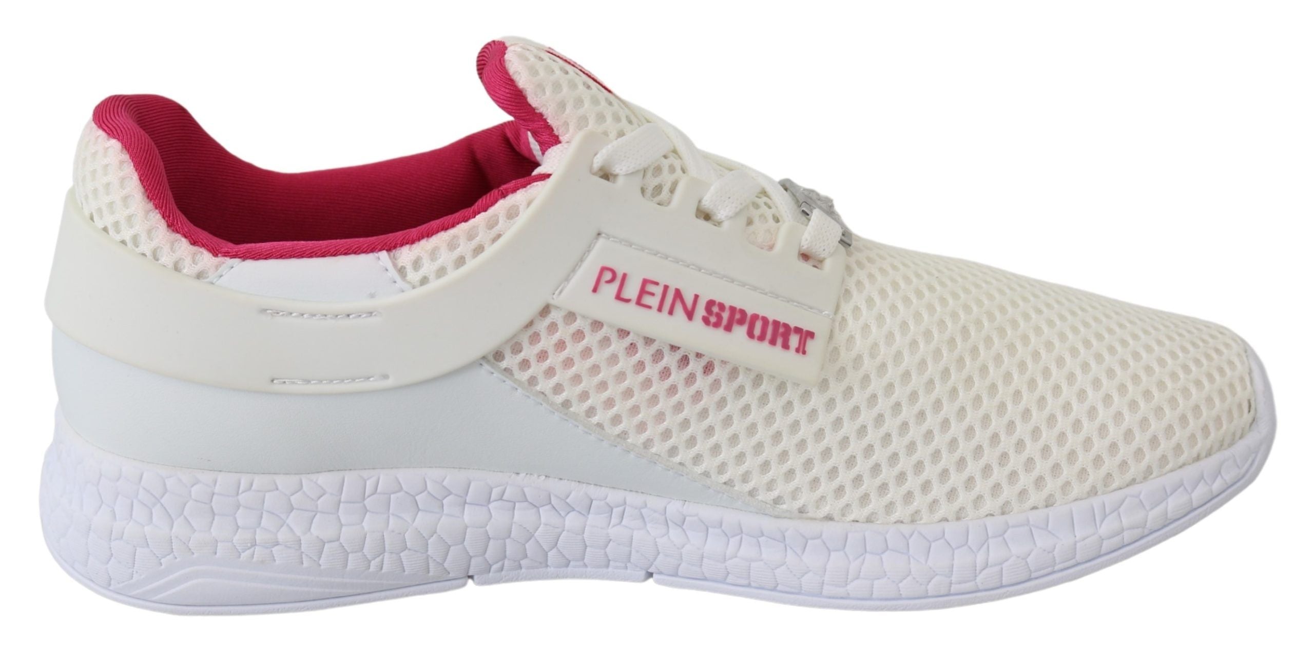 Plein Sport – Exklusive weiße Runner Becky-Sneaker