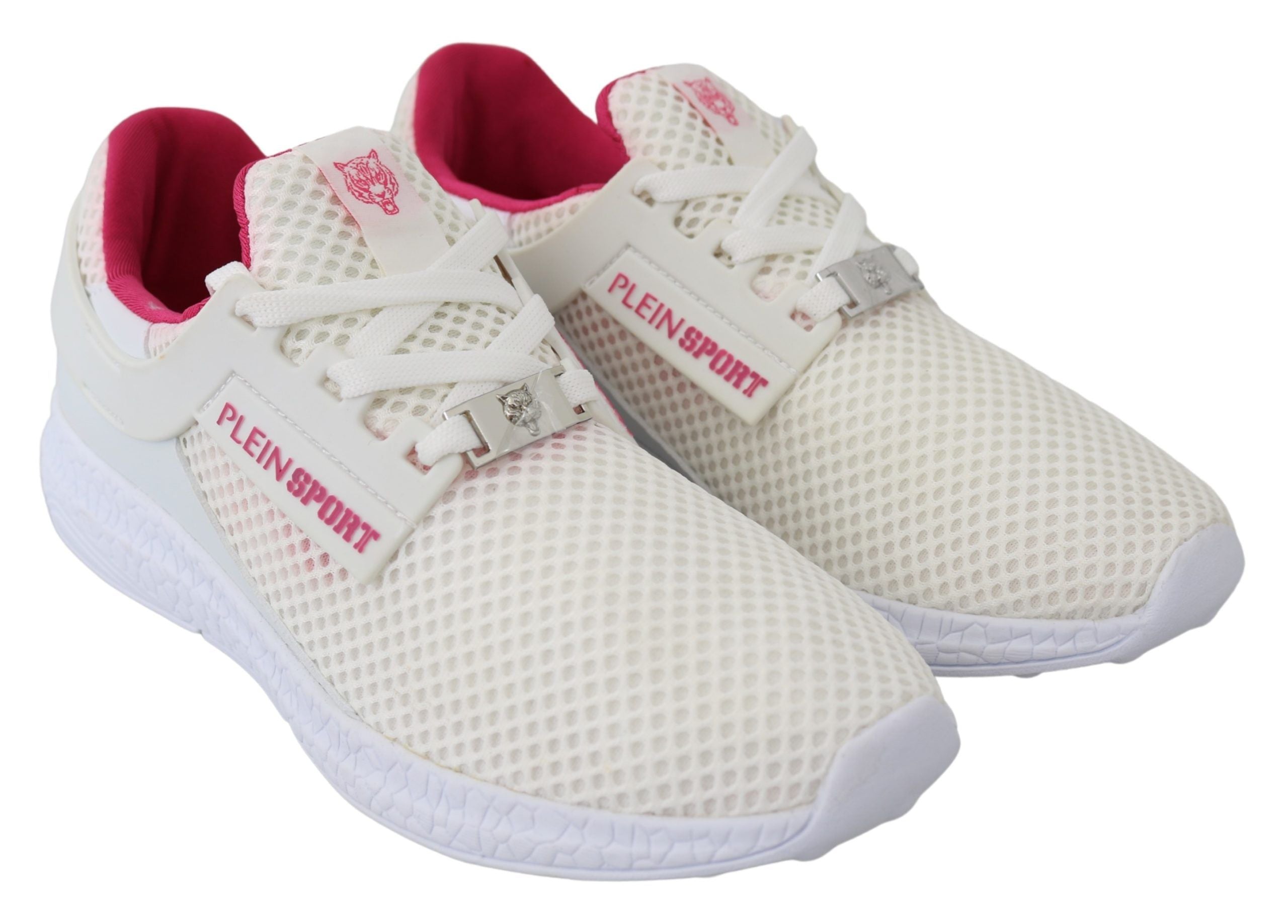 Plein Sport – Exklusive weiße Runner Becky-Sneaker