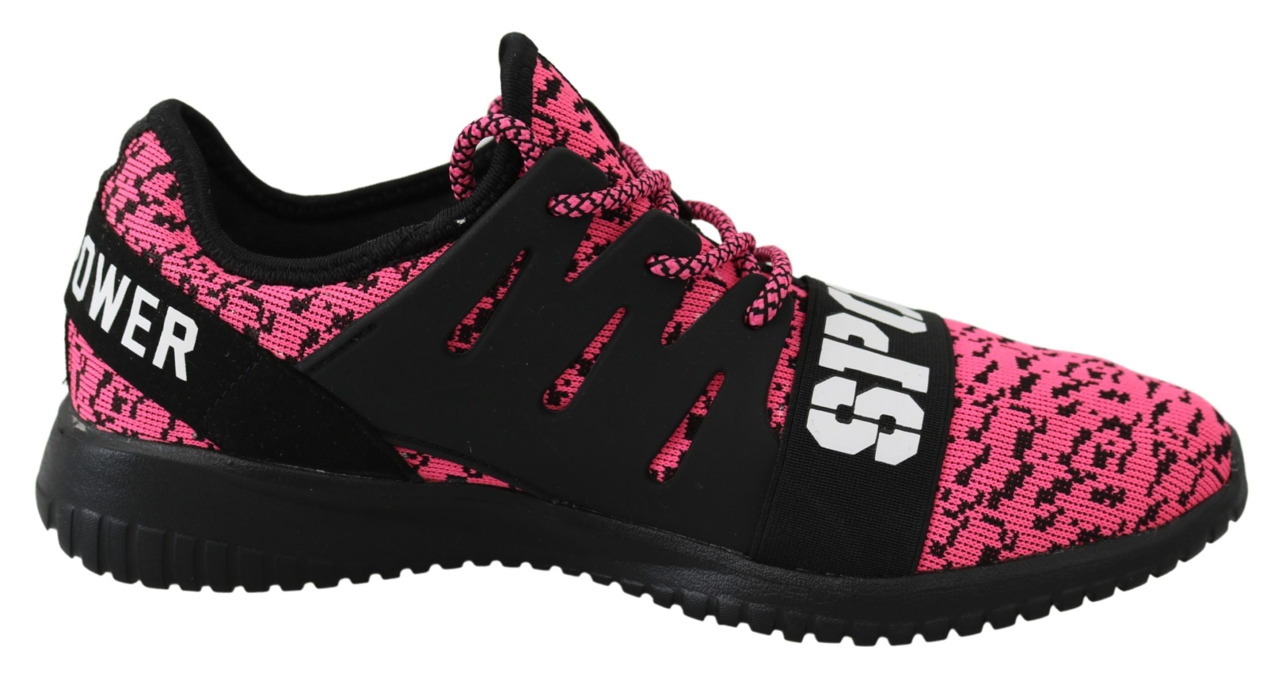 Plein Sport – Schicke, rosafarbene Sneaker in Blush