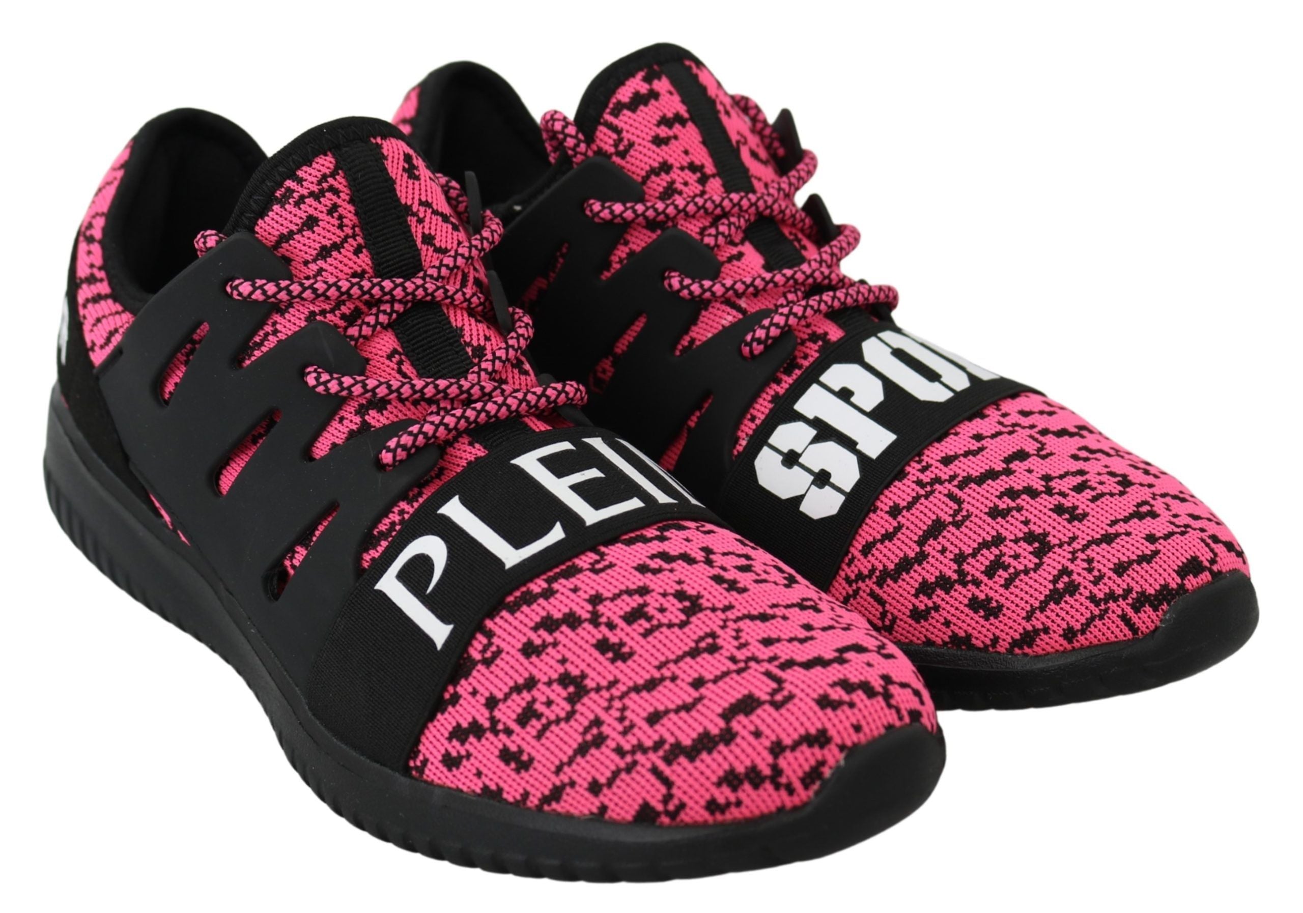 Plein Sport – Schicke, rosafarbene Sneaker in Blush