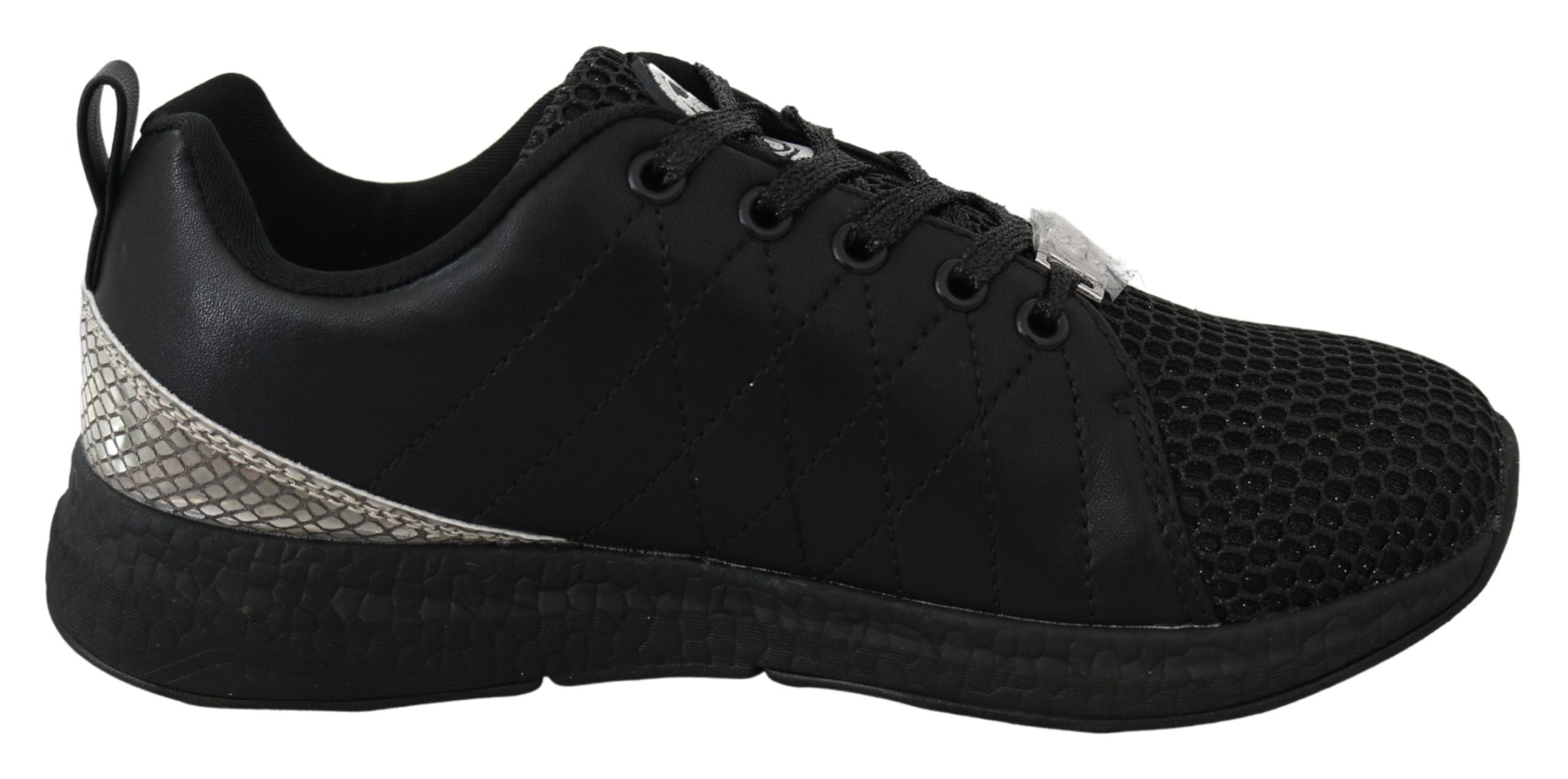 Plein Sport – Exquisite schwarze Runner Gisella – Sport-Sneaker