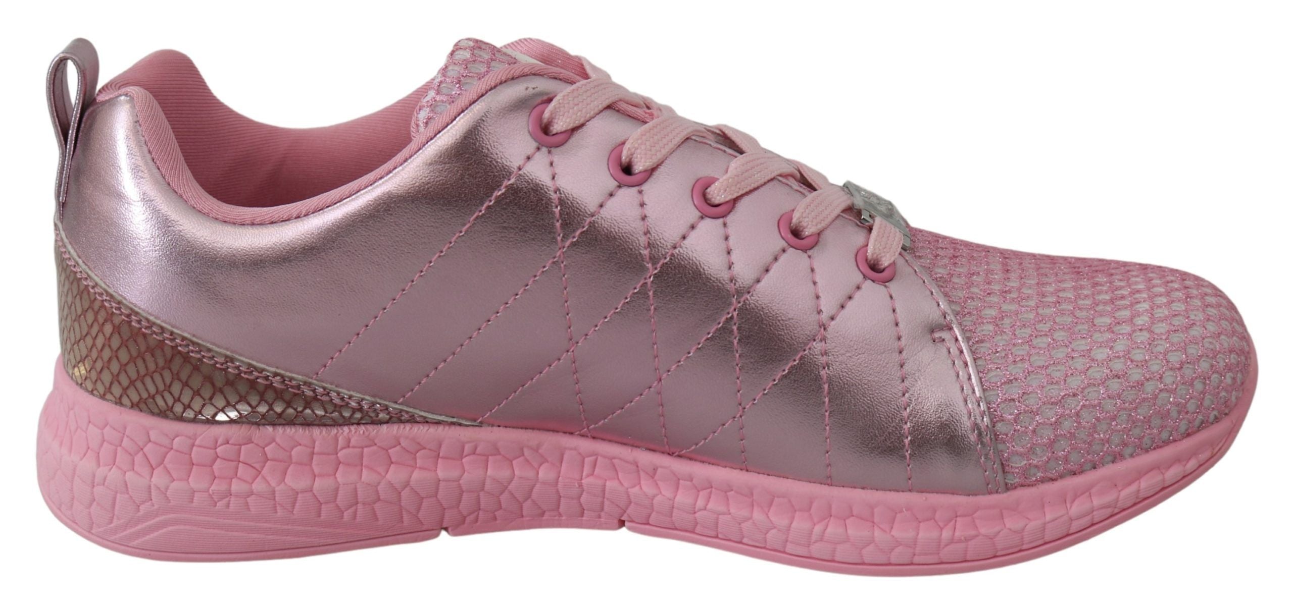 Plein Sport – Schicke Gisella-Sneaker in Rosa-Blush