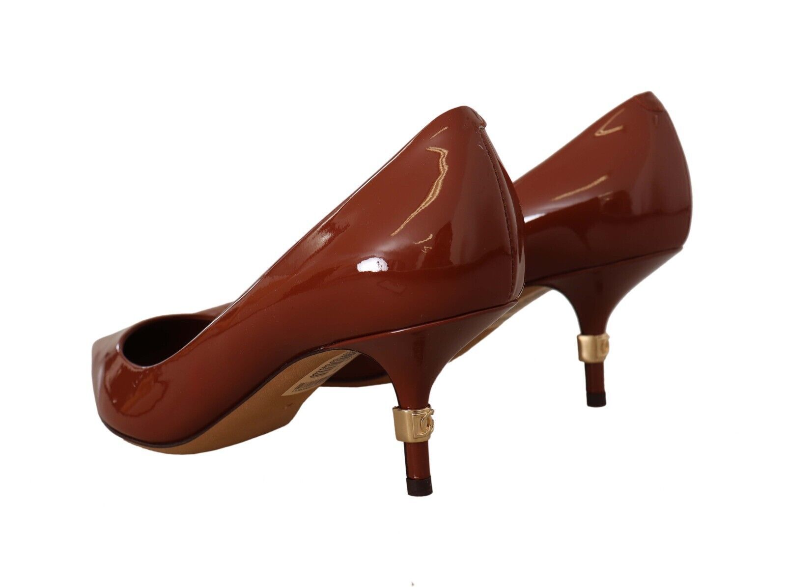 Dolce &amp; Gabbana Elegante Pumps aus Lackleder mit Absatz