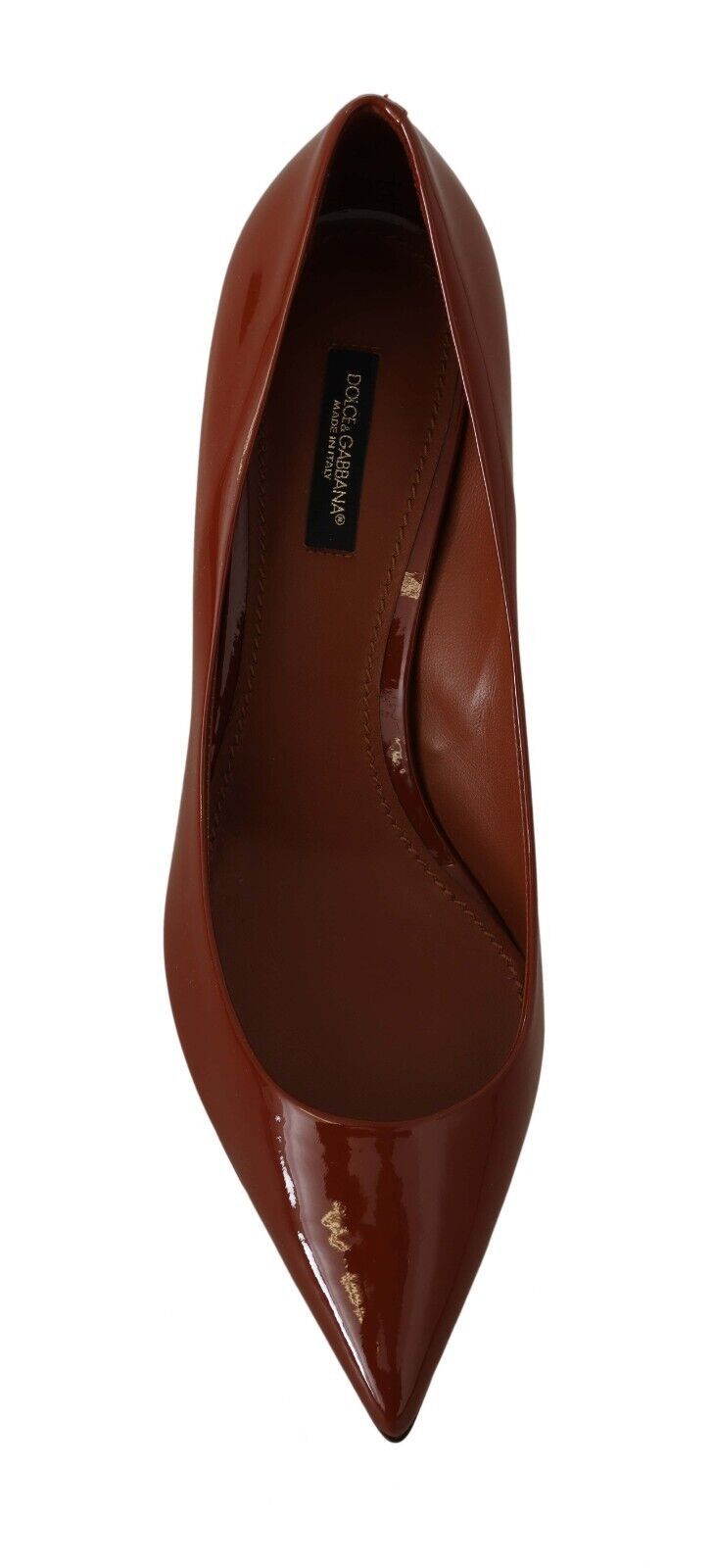 Dolce &amp; Gabbana Elegante Pumps aus Lackleder mit Absatz