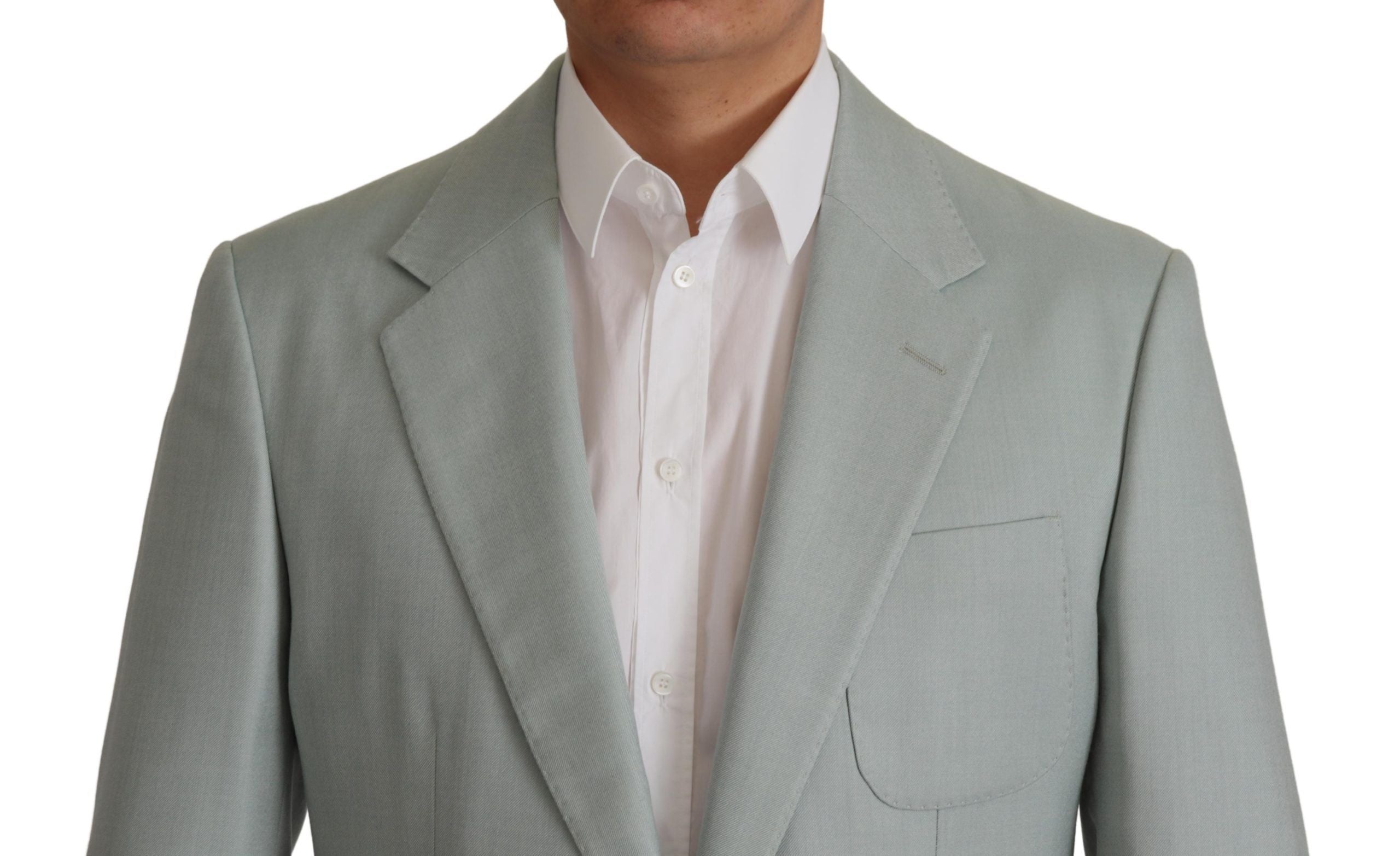 Dolce &amp; Gabbana Elegante Slim Fit Blazerjacke aus Kaschmirseide