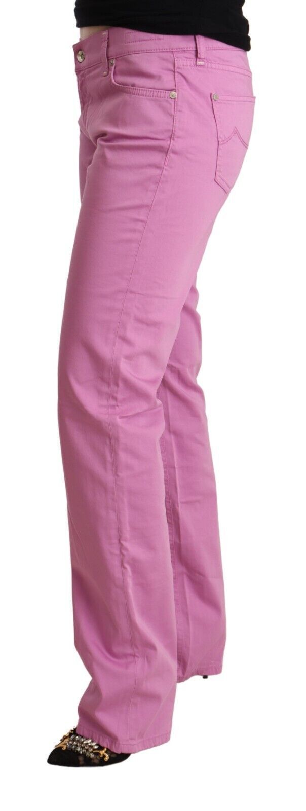 Jacob Cohen Elegante, konische Jeans aus rosa Denim