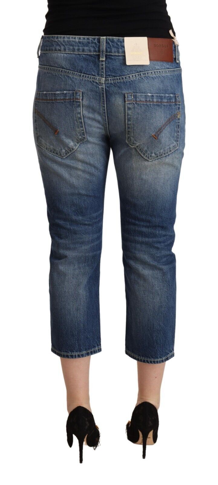 Dondup Elegante Jeans aus Baumwolldenim mit mittlerer Taille