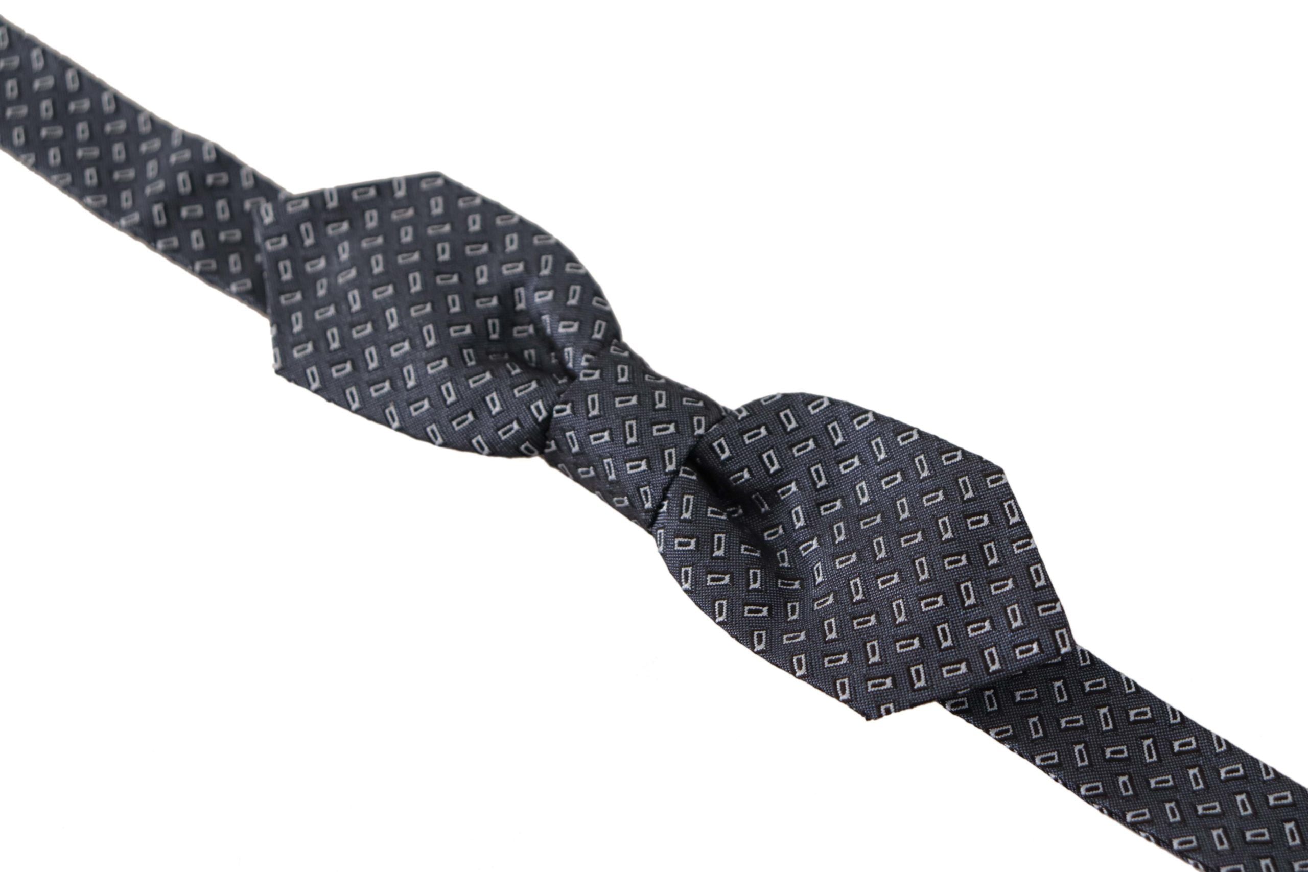 Papion elegant din mătase cu buline Dolce &amp; Gabbana