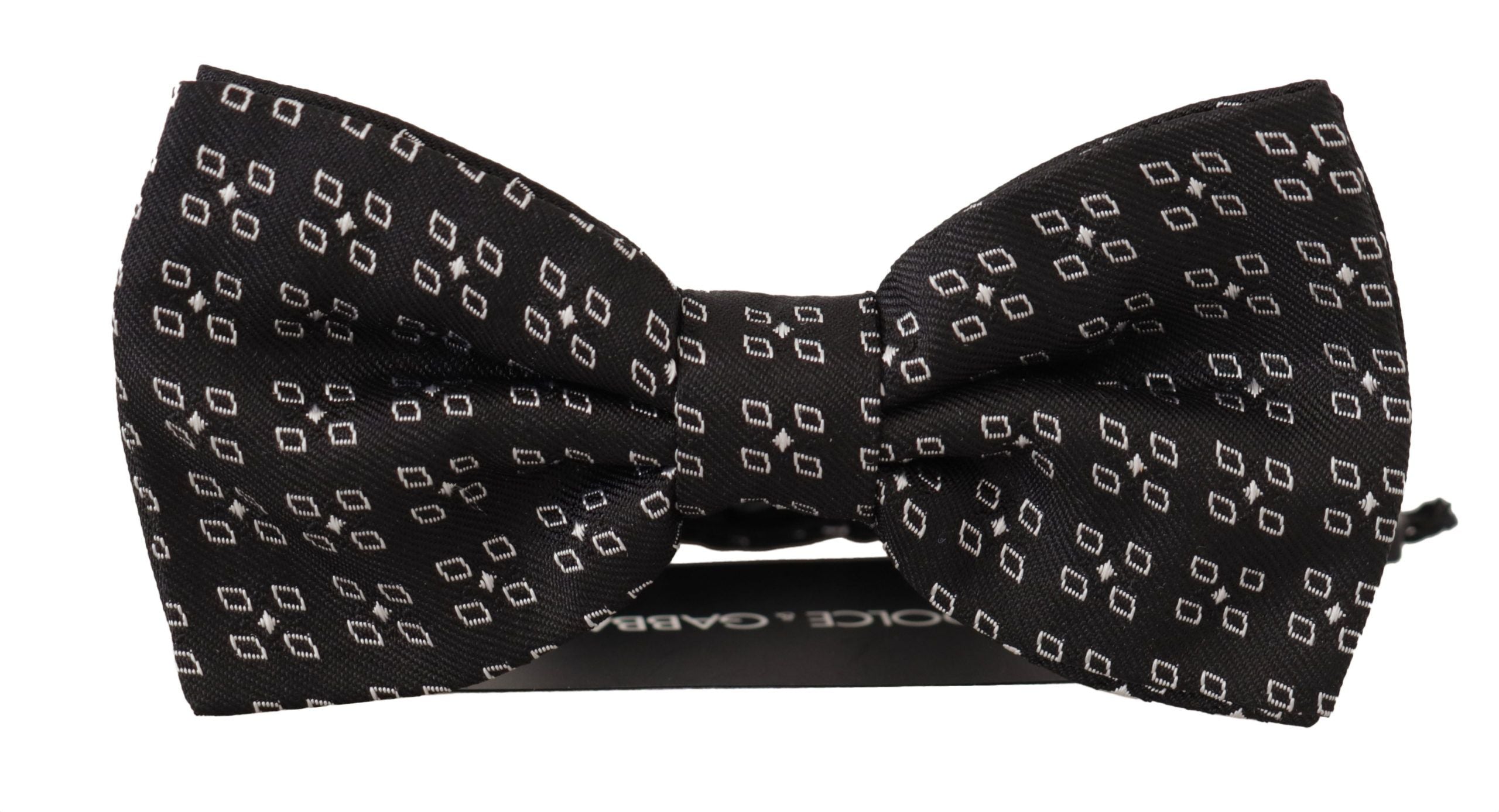 Papion elegant din mătase cu buline Dolce &amp; Gabbana