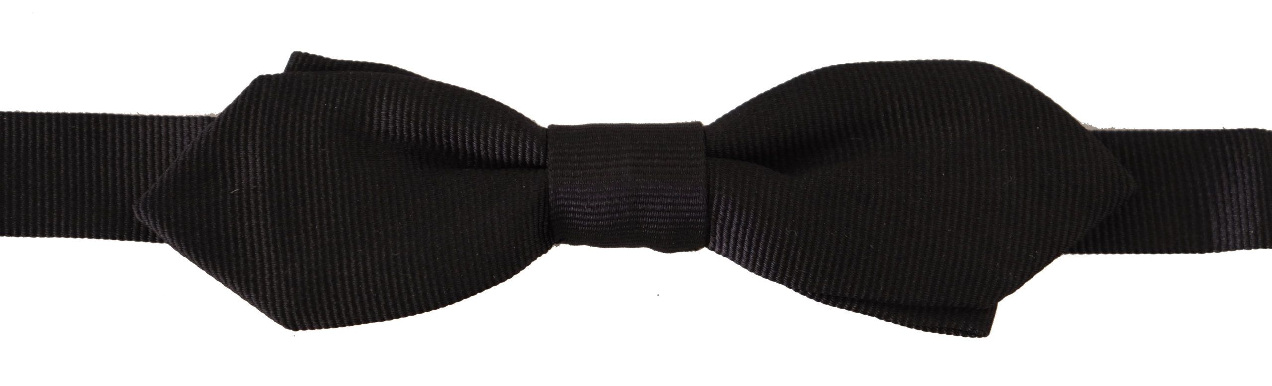 Papion elegant din mătase neagră Dolce &amp; Gabbana