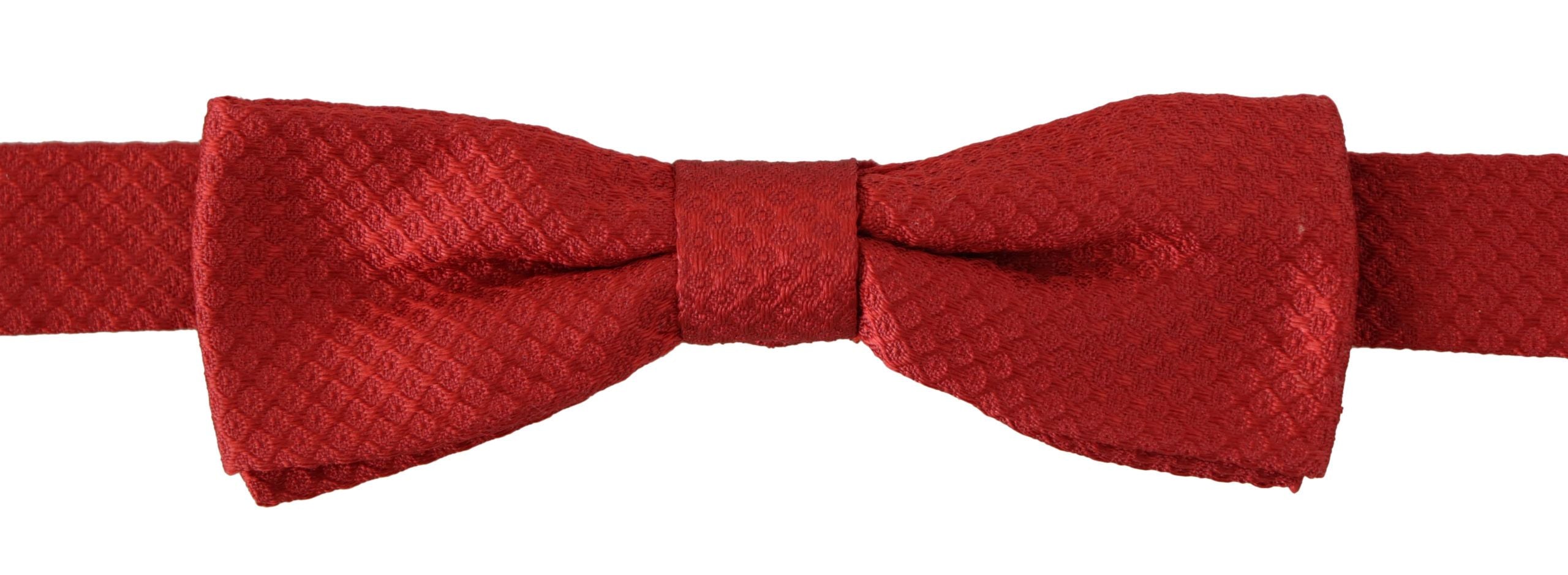 Papion elegant din mătase roșie Dolce &amp; Gabbana