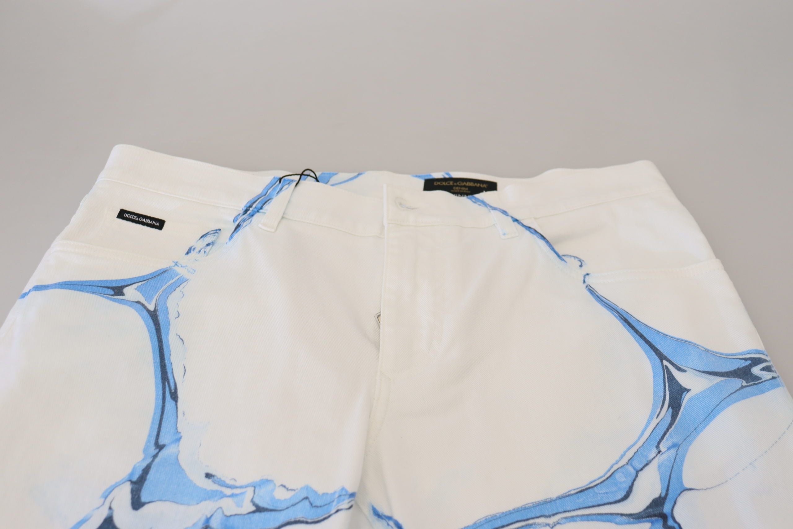 Dolce &amp; Gabbana Elegante Slim Fit Freizeitjeans