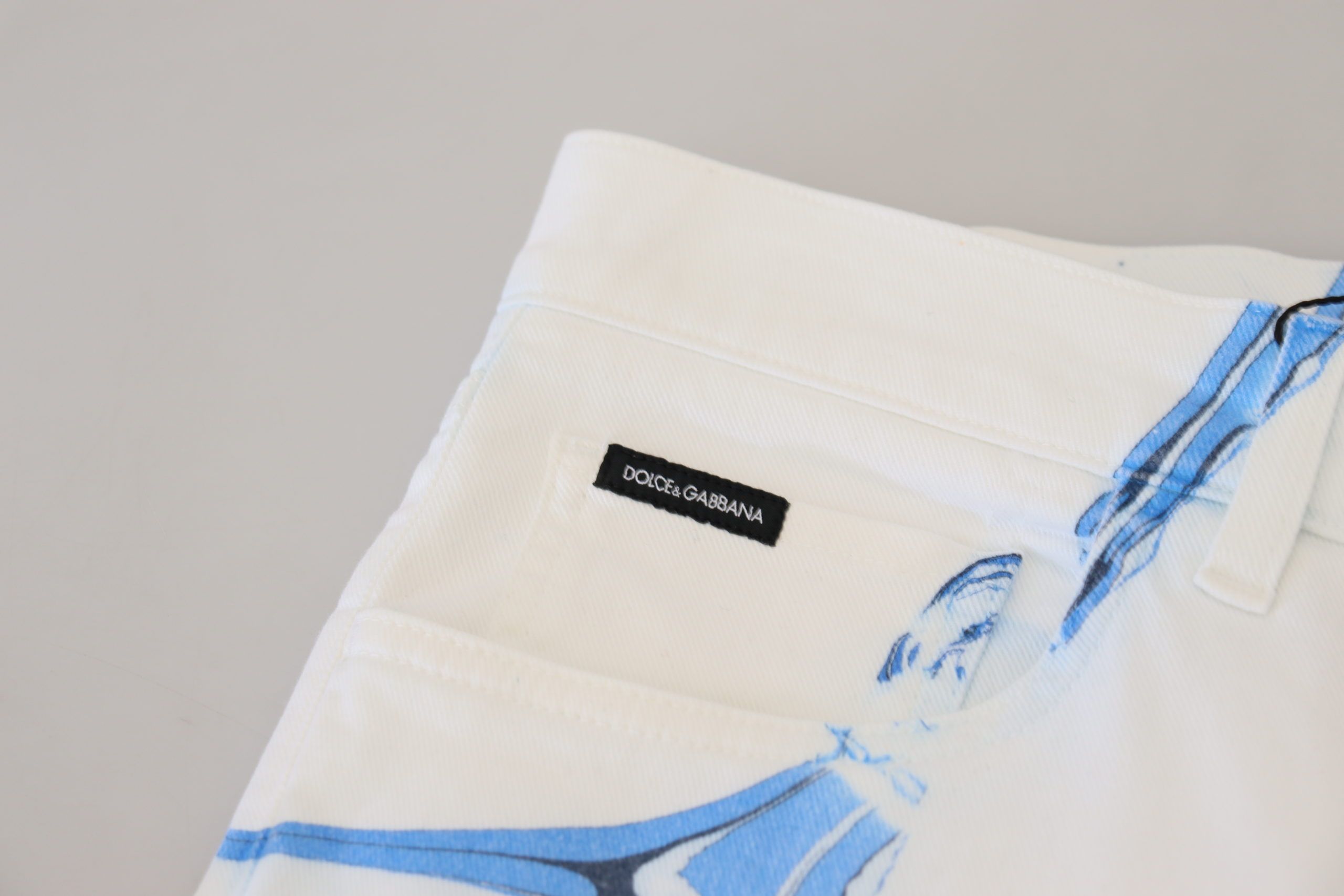 Dolce &amp; Gabbana Elegante Slim Fit Freizeitjeans