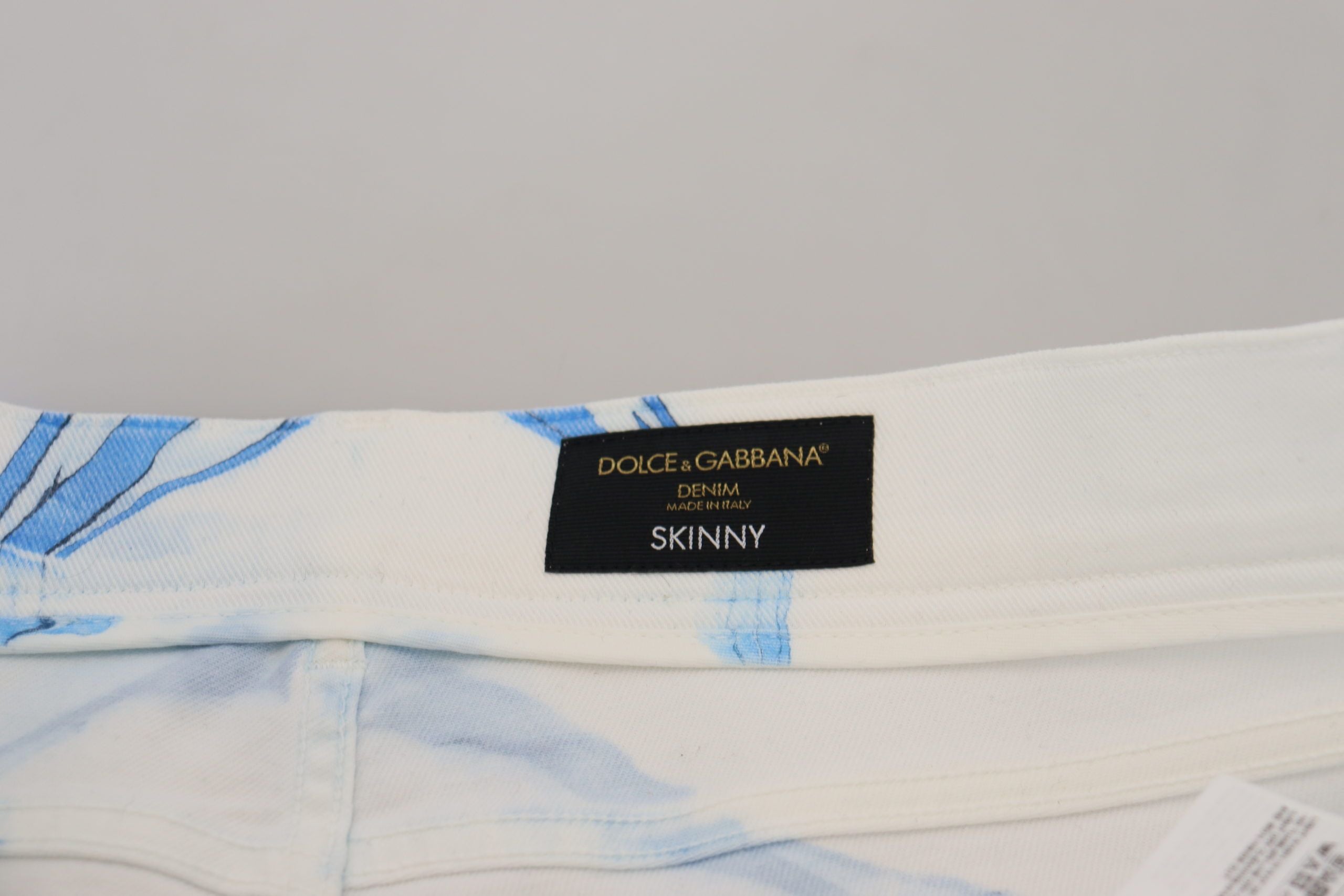 Dolce &amp; Gabbana Elegante Slim Fit Freizeitjeans
