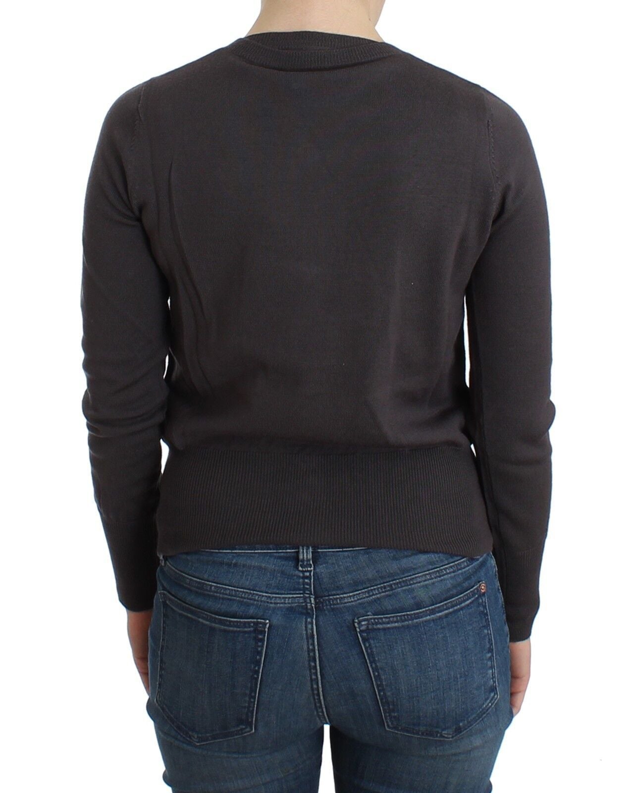John Galliano Elegante lila Wolljacke mit Pailletten