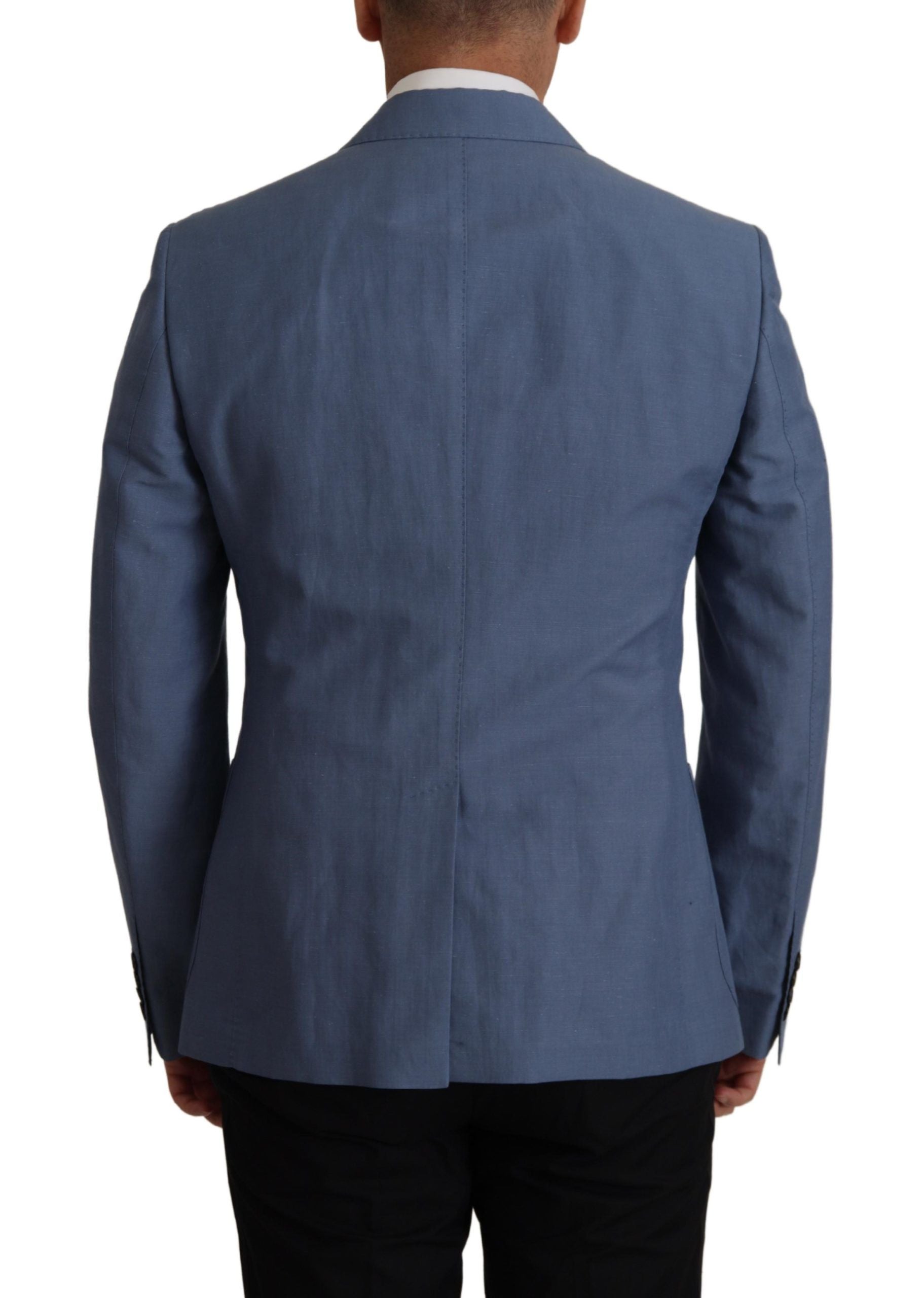 Dolce &amp; Gabbana Elegante einreihige Leinenjacke