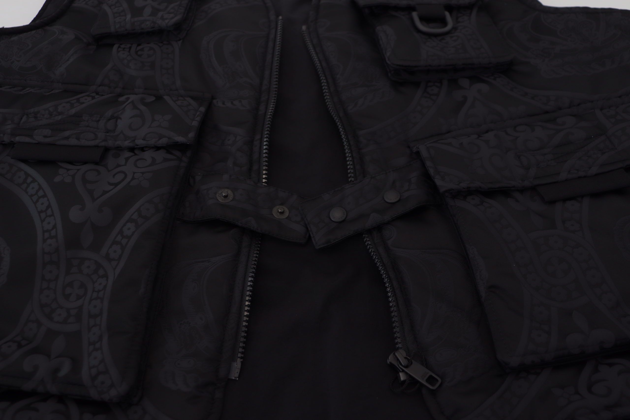 Dolce &amp; Gabbana – Elegante ärmellose Weste in Schwarz
