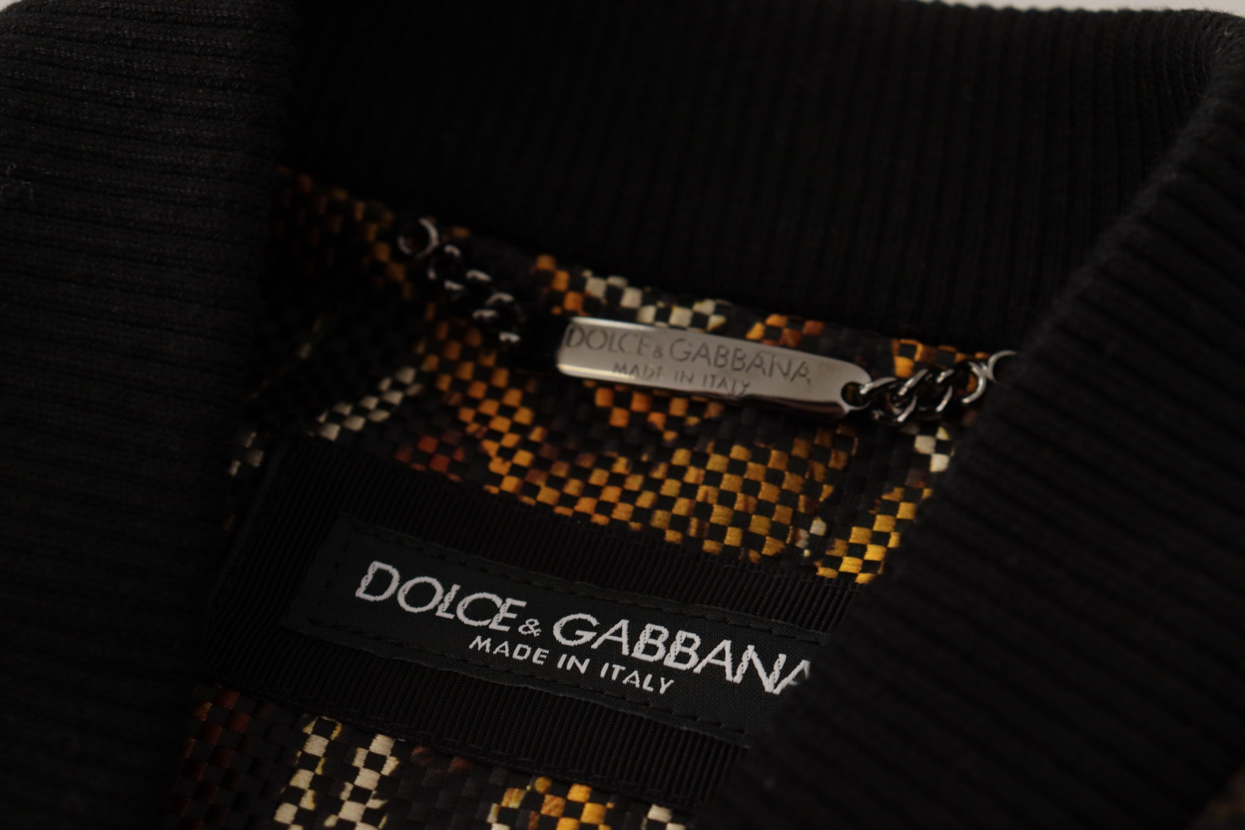Dolce &amp; Gabbana Elegante braune Blousonjacke