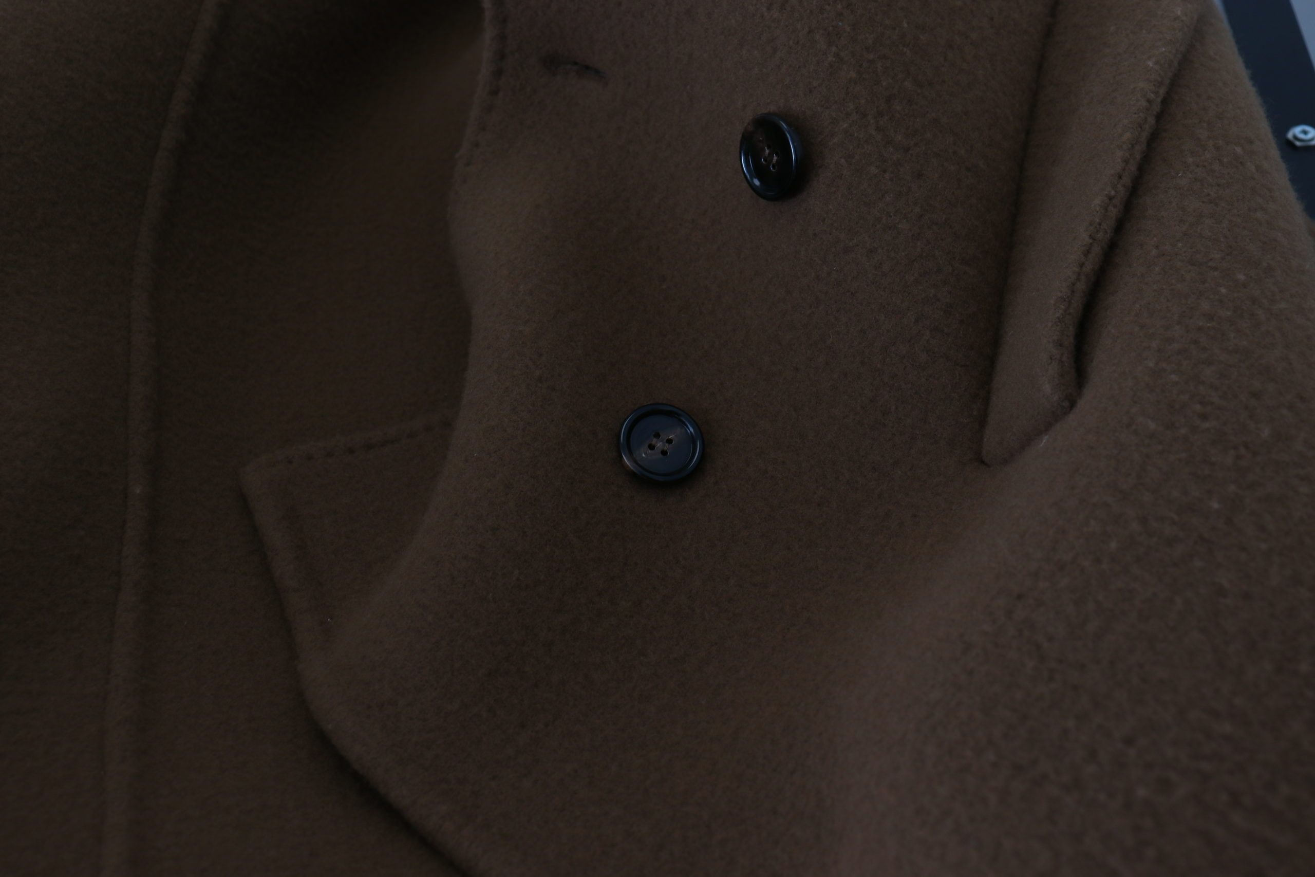 Dolce &amp; Gabbana Elegante zweireihige braune Jacke