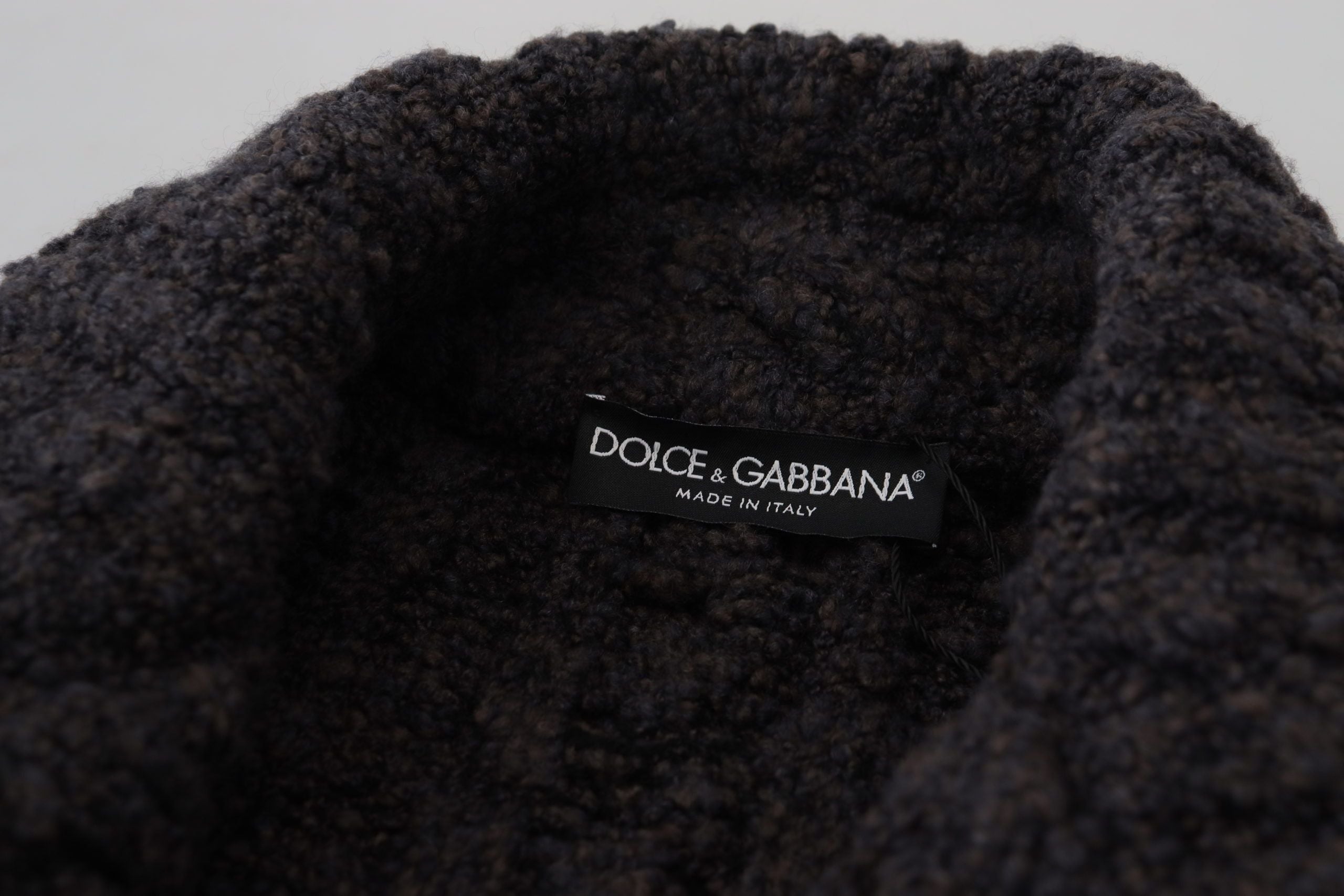 Dolce &amp; Gabbana Eleganter zweireihiger Woll-Kaschmir-Mantel