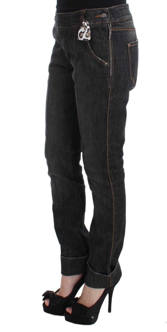 Ermanno Scervino – Schicke Slim Fit-Jeans in grauer Waschung