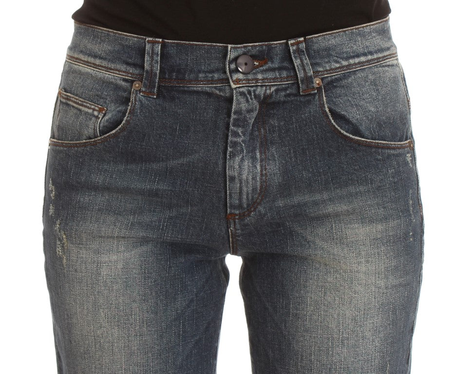 Ermanno Scervino Chic Slim Fit, gerades Bein, Eleganz