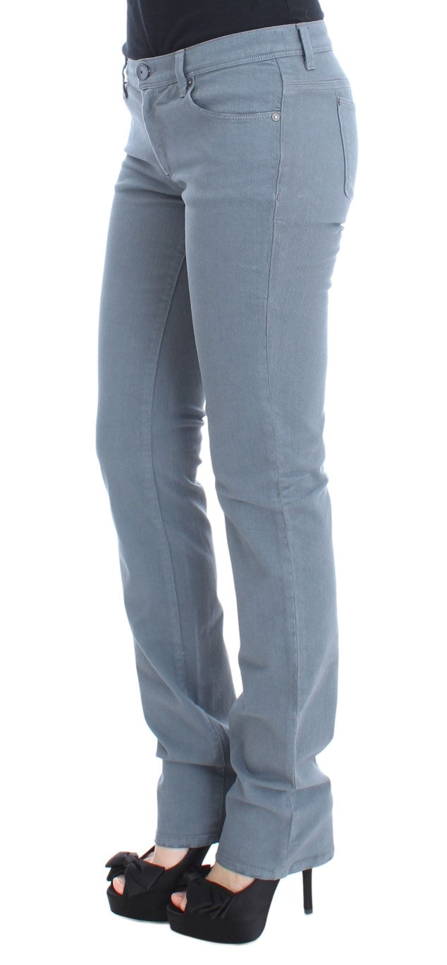 Ermanno Scervino Chic Slim Fit Bootcut Denim-Genuss