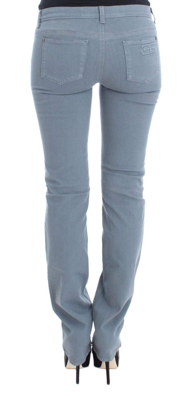 Ermanno Scervino Chic Slim Fit Bootcut Denim-Genuss