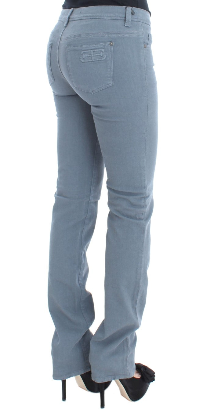 Ermanno Scervino Chic Slim Fit Bootcut Denim-Genuss