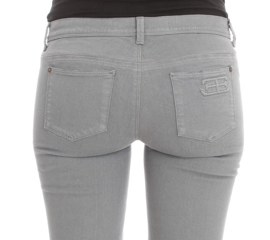 Ermanno Scervino Chic Slim Fit Bootcut Denim-Genuss