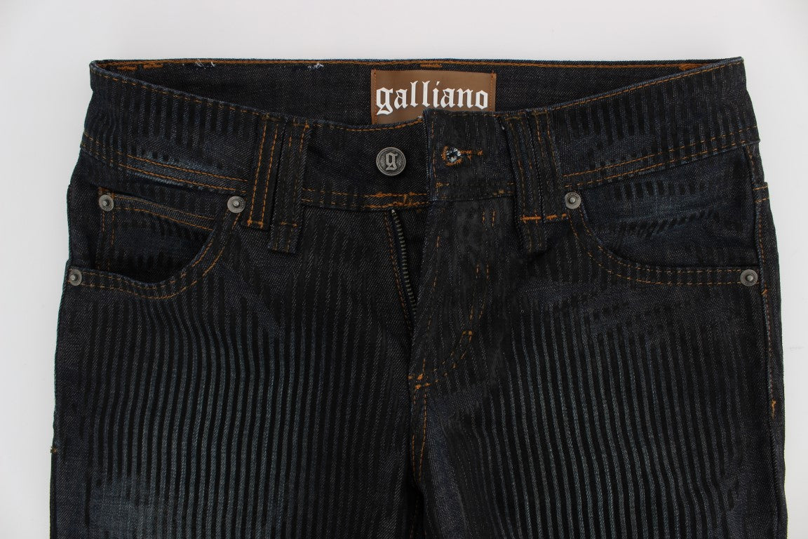 John Galliano Schicke Slim Fit Bootcut-Designerjeans