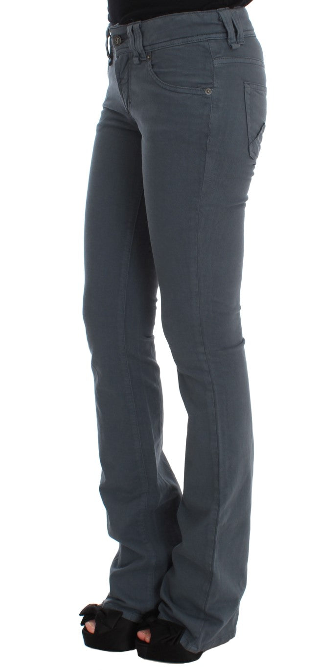 John Galliano Elegante Slim Fit Bootcut-Jeans