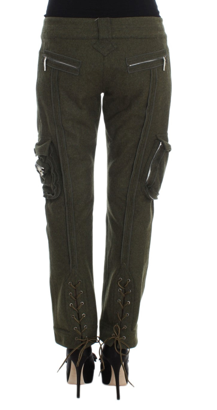 Schicke grüne Cargohose von Ermanno Scervino für mühelosen Stil