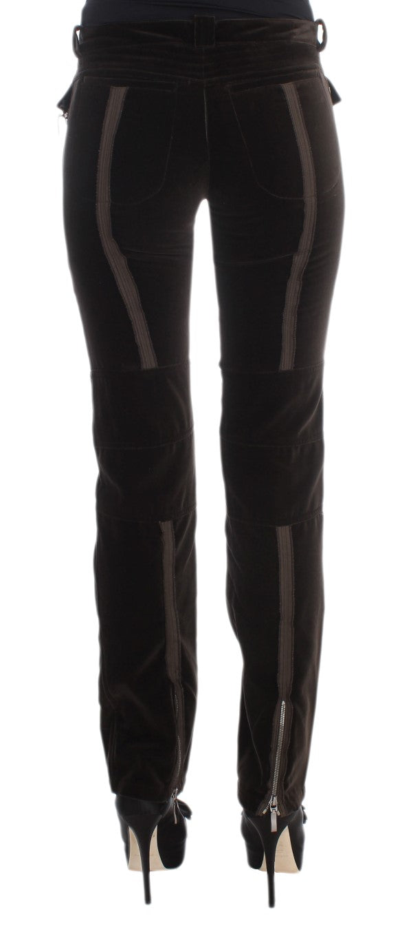 Ermanno Scervino Slim Fit-Hose aus italienischer Baumwolle