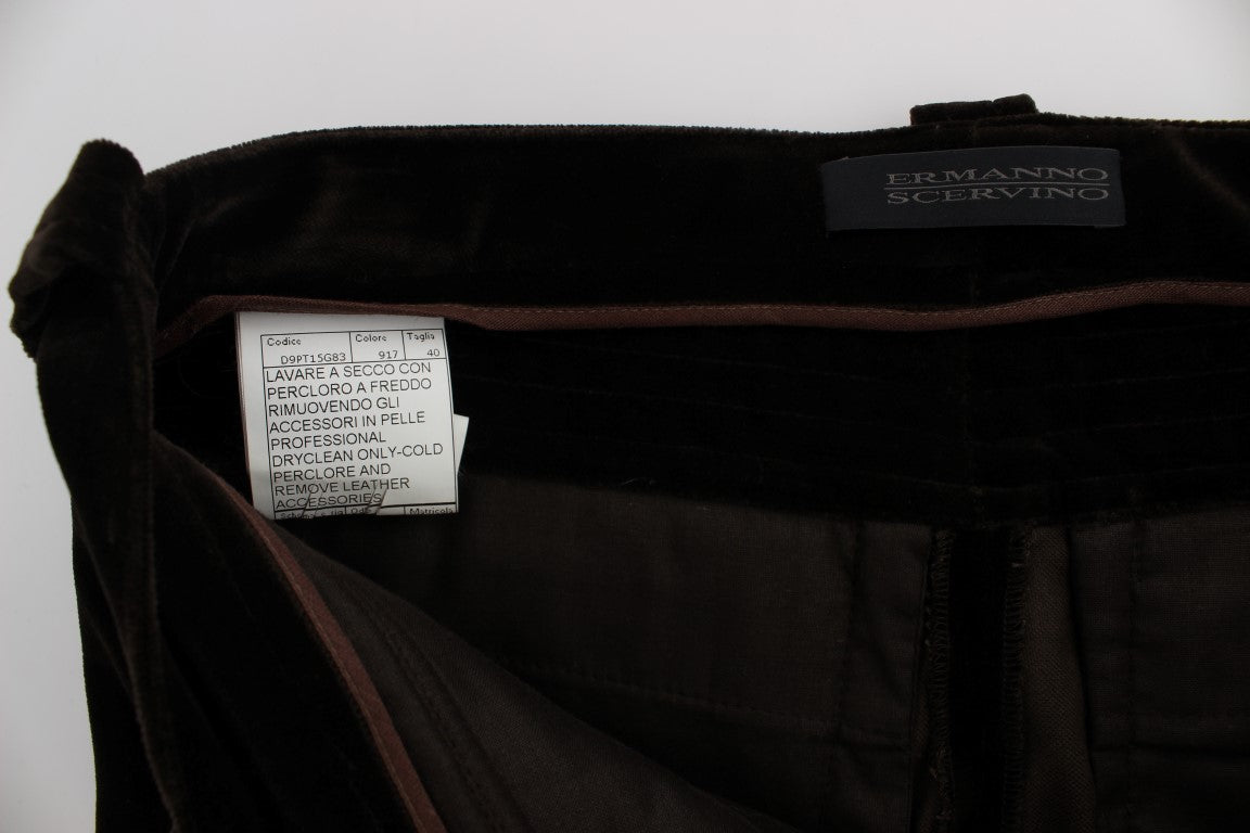 Ermanno Scervino Slim Fit-Hose aus italienischer Baumwolle